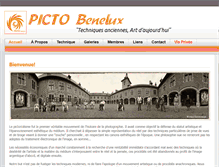 Tablet Screenshot of picto.info